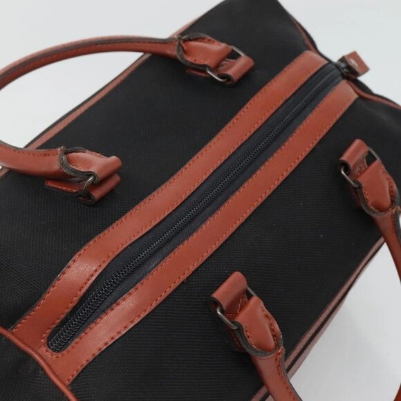 SAINT LAURENT Hand Bag Canvas Brown Auth BA4050 - Picture 7 of 16